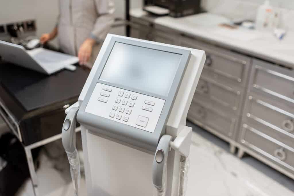 Inbody scales at medical cabinet